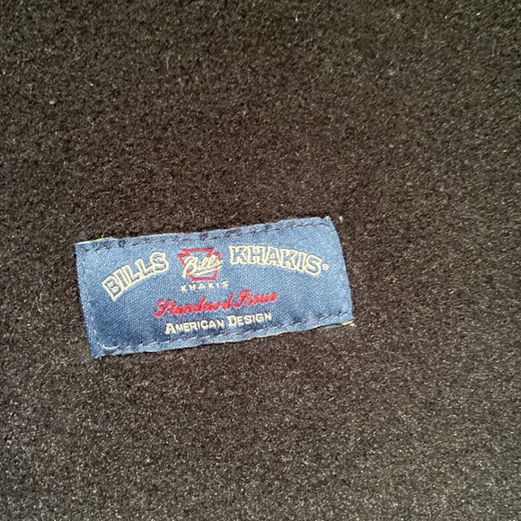 Men’s Black Bills Khakis Quarter-Zip Sweater Size Large - Picture 2 of 7